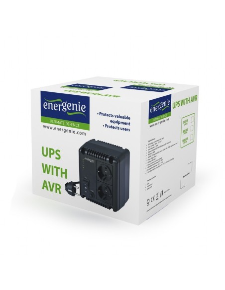 EnerGenie EG-AVR-1001 sistema de alimentación ininterrumpida (UPS) 1000 VA 600 W