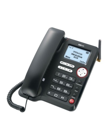 MaxCom MM29D 3G teléfono móvil 7,11 cm (2.8") 624 g Negro Teléfono DECT
