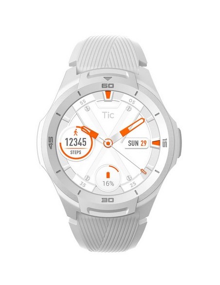 Mobvoi TicWatch S2 3,53 cm (1.39") AMOLED Blanco GPS (satélite)