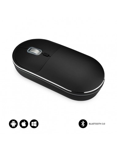SUBBLIM RATON OPTICO WIRELESS BLUETOOTH EXCELLENT BLACK