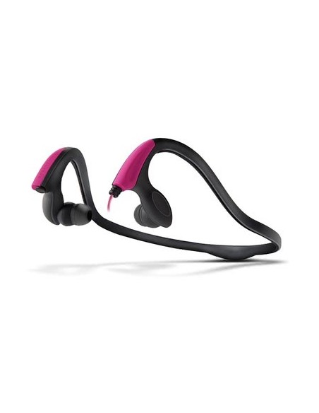 Energy Sistem Running Two Auriculares Banda para cuello Conector de 3,5 mm Rosa
