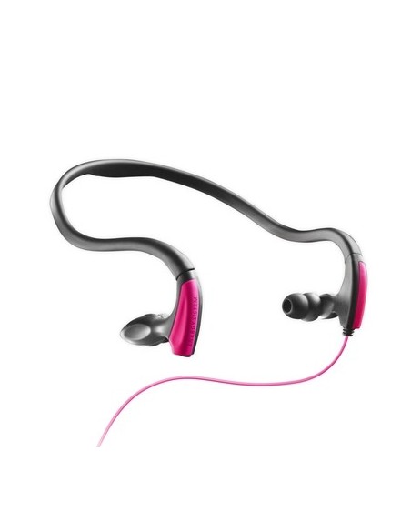 Energy Sistem Running Two Auriculares Banda para cuello Conector de 3,5 mm Rosa