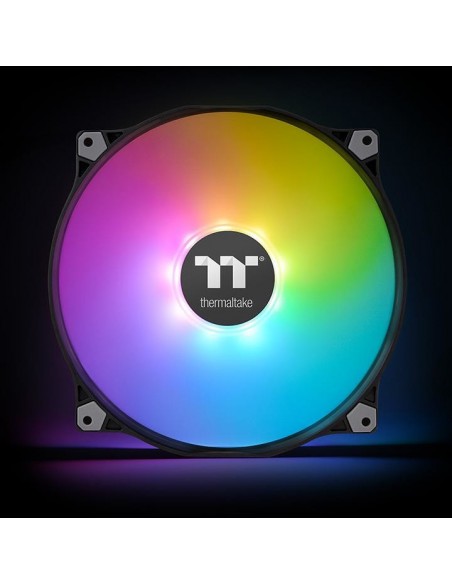 Thermaltake Pure 20 ARGB Carcasa del ordenador Ventilador Negro