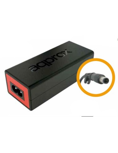 Approx appA01 adaptador e inversor de corriente Interior 90 W Negro, Rojo