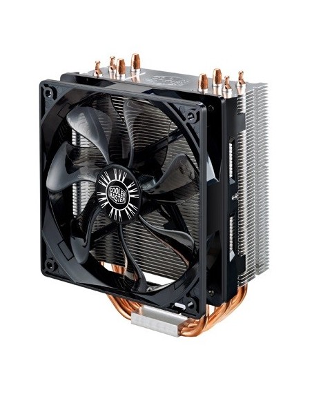 Cooler Master Hyper 212 Evo Procesador Enfriador 12 cm Aluminio, Negro