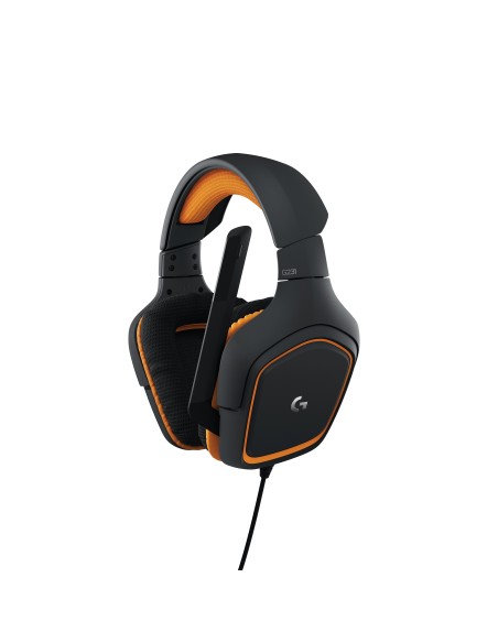 Logitech G G231 Prodigy Auriculares Diadema Conector de 3,5 mm Negro, Naranja