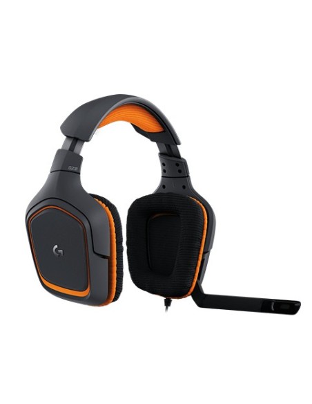 Logitech G G231 Prodigy Auriculares Diadema Conector de 3,5 mm Negro, Naranja
