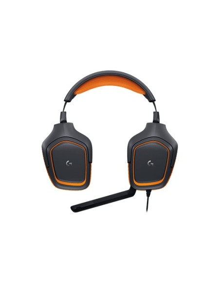 Logitech G G231 Prodigy Auriculares Diadema Conector de 3,5 mm Negro, Naranja
