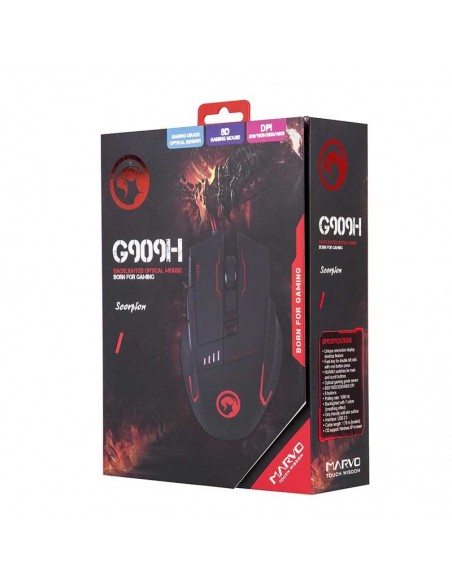 Scorpion RATÓN GAMING LED (MA-G909H)