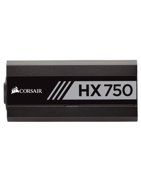 Corsair HX750 unidad de fuente de alimentación 750 W 20+4 pin ATX ATX Negro