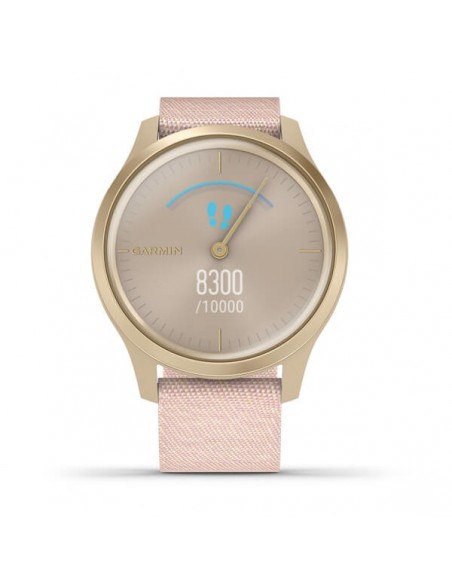 Garmin vívomove Style 42 mm AMOLED Oro GPS (satélite)