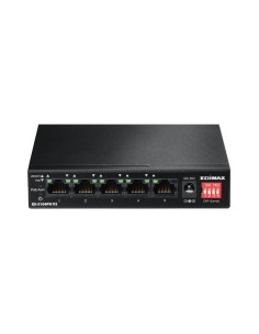 Edimax ES-5104PH V2 switch Fast Ethernet (10 100) Energía sobre Ethernet (PoE) Negro