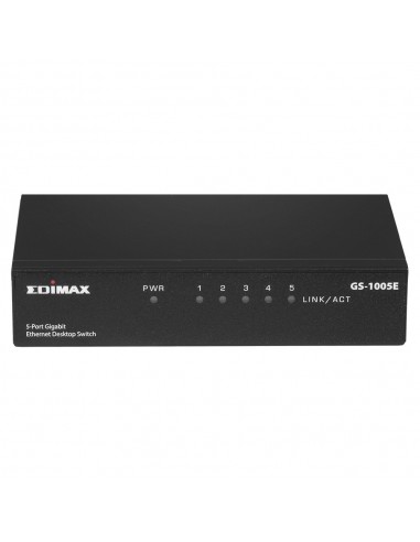 Edimax GS-1005E switch No administrado Gigabit Ethernet (10 100 1000) Negro