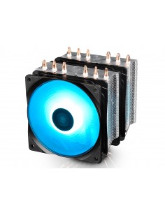 DeepCool Neptwin RGB Procesador Enfriador 12 cm Negro, Plata 1 pieza(s)