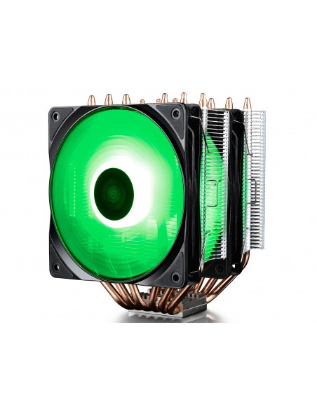 DeepCool Neptwin RGB Procesador Enfriador 12 cm Negro, Plata 1 pieza(s)
