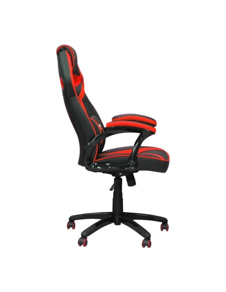 Woxter Stinger Station Alien Silla para videojuegos de PC Asiento acolchado Negro, Rojo