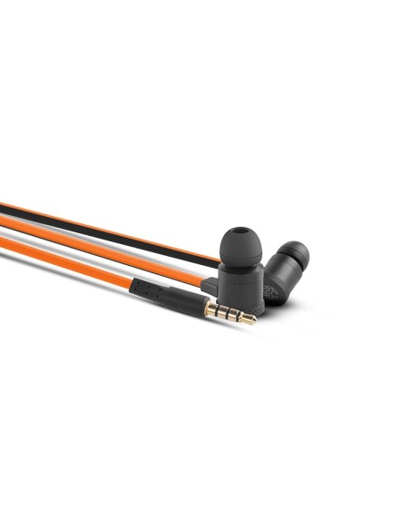Krom Kieg Auriculares Dentro de oído Negro, Naranja
