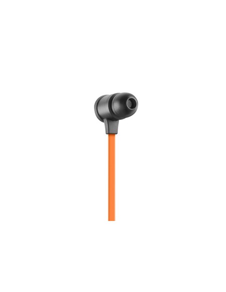 Krom Kieg Auriculares Dentro de oído Negro, Naranja