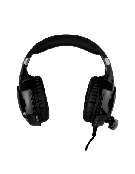 Krom Kyus Auriculares Diadema Negro, Plata