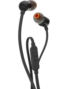 JBL T110 Auriculares Dentro de oído Conector de 3,5 mm Negro