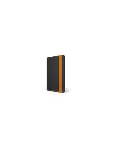 Ziron LY027 funda para tablet 17,8 cm (7") Folio Negro, Naranja