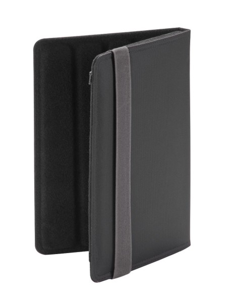 Ziron LY019 funda para tablet 20,3 cm (8") Folio Negro, Gris