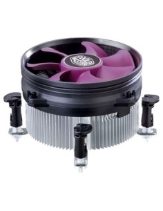 Cooler Master X Dream i117 Procesador Enfriador 9,5 cm Aluminio, Violeta