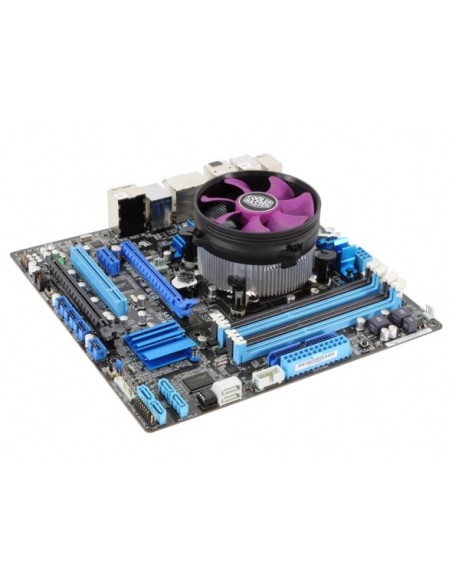 Cooler Master X Dream i117 Procesador Enfriador 9,5 cm Aluminio, Violeta