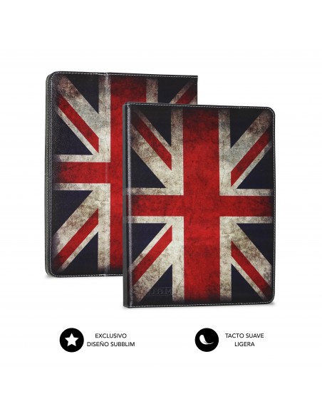 SUBBLIM Funda Tablet Universal TRENDY CASE ENGLAND 10.1"