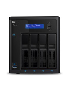 Western Digital My Cloud PR4100 NAS Escritorio Ethernet Negro N3710
