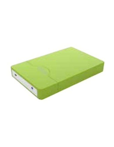 Approx appHDD10GP Verde 2.5" USB con suministro de corriente