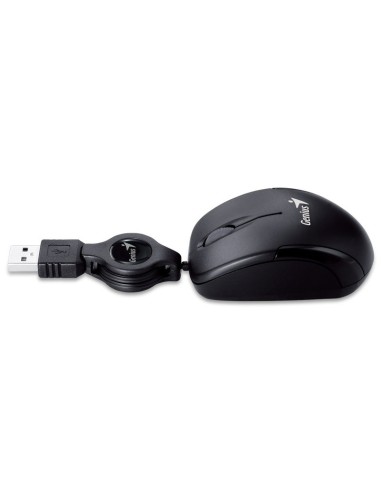 Genius Micro Traveler V2 ratón USB tipo A Óptico 1000 DPI
