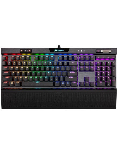 Corsair K70 RGB MK.2 teclado USB QZERTY Español Negro