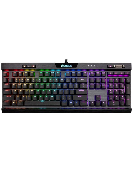 Corsair K70 RGB MK.2 teclado USB QZERTY Español Negro