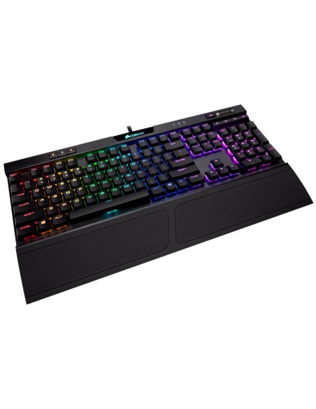 Corsair K70 RGB MK.2 teclado USB QZERTY Español Negro