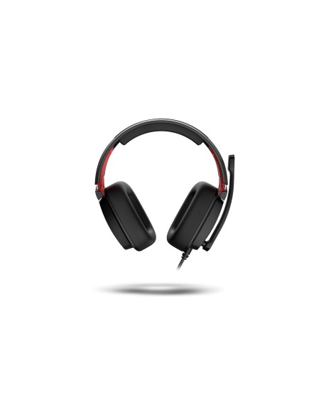 Ozone OZEKHOX40 auricular y casco Auriculares Diadema Conector de 3,5 mm Negro, Rojo