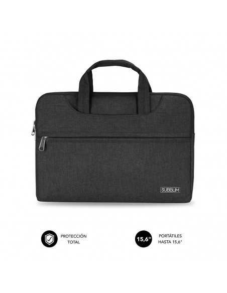 SUBBLIM Funda Ordenador Business Laptop Sleeve 15,6" Black