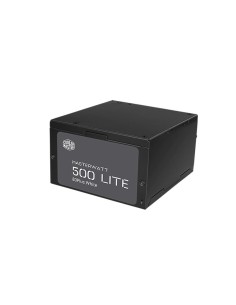 Cooler Master MasterWatt Lite unidad de fuente de alimentación 500 W 20+4 pin ATX ATX Negro