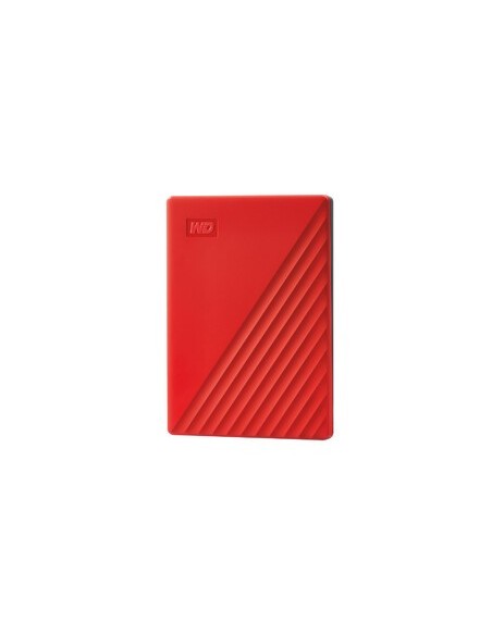 Western Digital My Passport disco duro externo 4000 GB Rojo