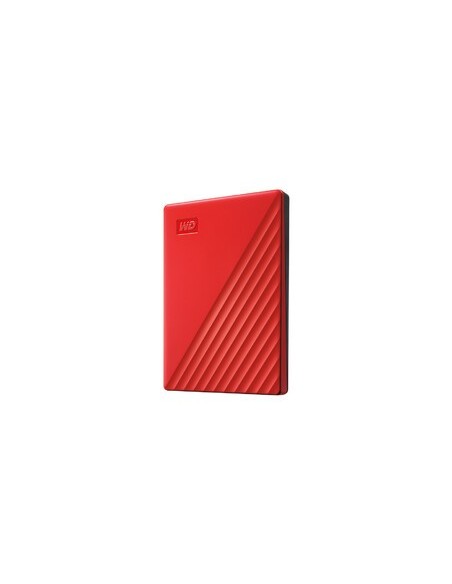 Western Digital My Passport disco duro externo 4000 GB Rojo