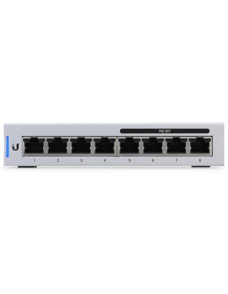 Ubiquiti Networks UniFi Switch 8 Gestionado Gigabit Ethernet (10 100 1000) Energía sobre Ethernet (PoE) Gris