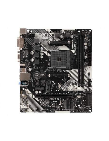 Asrock X370M-HDV R4.0 Zócalo AM4 micro ATX