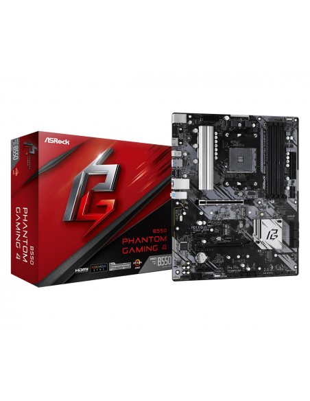 Asrock B550 Phantom Gaming 4 AMD B550 Zócalo AM4 ATX