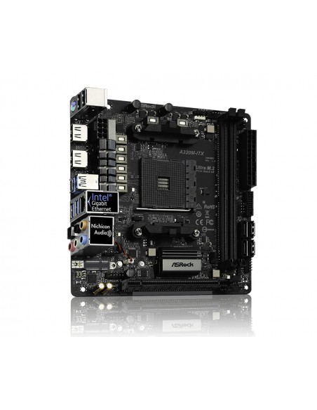 Asrock A320M-ITX AMD Promontory A320 Zócalo AM4 mini ITX