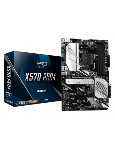 Asrock X570 Pro4 AMD X570 Zócalo AM4 ATX