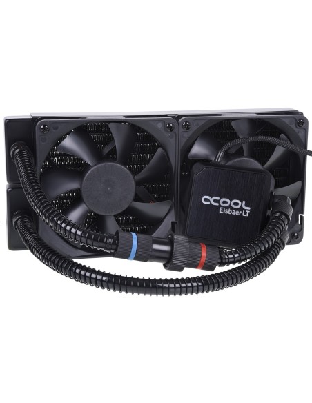 Alphacool Eisbaer LT240 CPU Procesador Radiador 12 cm Negro