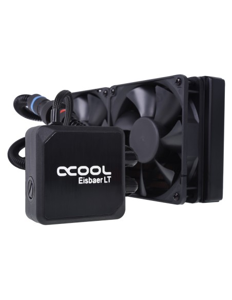 Alphacool Eisbaer LT240 CPU Procesador Radiador 12 cm Negro