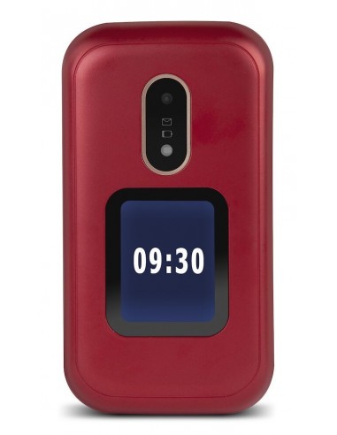 Doro 6060 7,11 cm (2.8") 124 g Rojo, Blanco Característica del teléfono