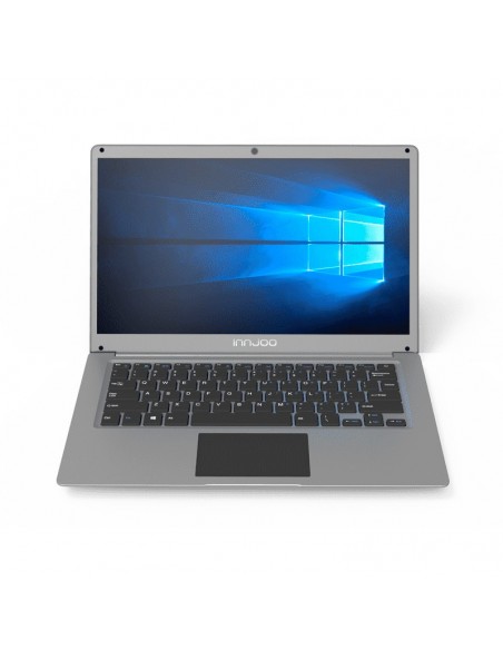 InnJoo Voom Portátil 35,8 cm (14.1") 1366 x 768 Pixeles Intel® Celeron® N 4 GB 64 GB Flash Wi-Fi 4 (802.11n) Windows 10 Gris
