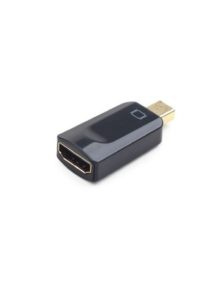 Gembird A-MDPM-HDMIF-01 cambiador de género para cable Mini Display Port HDMI Negro
